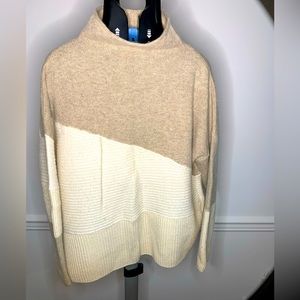 Wool multi oversized sweater